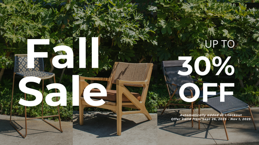 Cozy Up Your Home: Fall Sale on Artisan Furniture & Handcrafted Decor 🍂